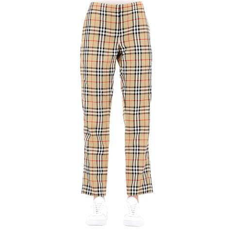 pantalon burberry|burberry women's pants.